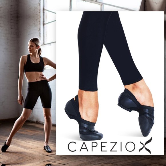 Capezio Shoes - 𝗖𝗔𝗣𝗘𝗭𝗜𝗢 Slip-on Freeform Jazz Shoe with Power Mesh Arch  NEW!